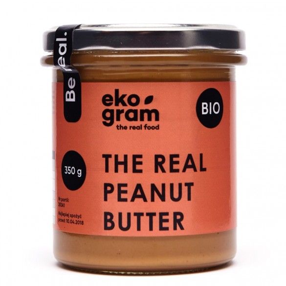 organic peanut butter 350g- private label nutkraft